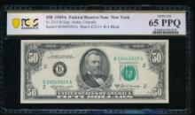 1969A $50 New York FRN PCGS 65PPQ