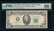 1988A $20 Chicago FRN PMG 66EPQ