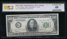 1934A $500 Chicago FRN PCGS 40