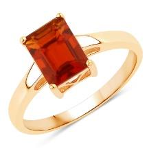 14KT Yellow Gold 1.02ctw Fire Opal Ring