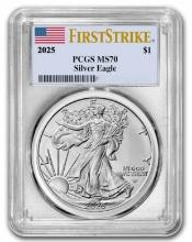 2025 American Silver Eagle PCGS MS70