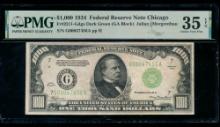1934 $1000 Chicago FRN PMG 35EPQ
