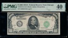 1934A $1000 Chicago FRN PMG 40