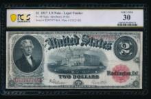 1917 $2 Legal Tender Note PCGS 30