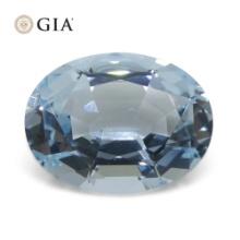 Huge 16.06 Ct GIA Certified Natural Aquamarine