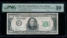 1934 $500 Chicago FRN PMG 30
