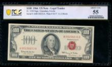 1966 $100 Legal Tender Note PCGS 55