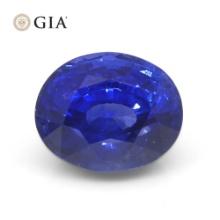 Dazzling 5.62 Ct GIA Certified Natural Sapphire