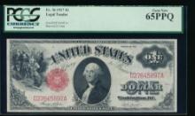 1917 $1 Legal Tender Note PCGS 65PPQ