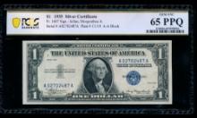 1935 $1 Silver Certificate PCGS 65PPQ