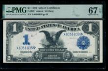 1899 $1 Black Eagle Silver Certificate PMG 67EPQ