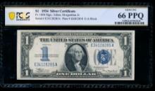 1934 $1 Silver Certificate PCGS 66PPQ