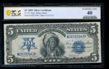 1899 $5 Chief Silver Certificate PMG 40