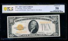 1928 $10 Gold Certificate PCGS 58