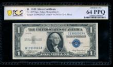 1935 $1 Silver Certificate PCGS 64PPQ