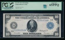 1914 $10 Dallas FRN PCGS 65PPQ