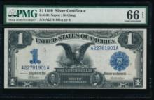 1899 $1 Black Eagle Silver Certificate PMG 66EPQ