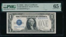 1928C $1 Silver Certificate PMG 65EPQ