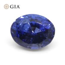 Stunning 3.98 Ct GIA Certified Natural Sapphire