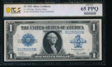 1923 $1 Silver Certificate PCGS 65PPQ