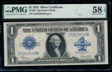 1923 $1 Silver Certificate PMG 58EPQ