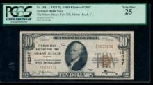 1929 $10 Miami Beach FL National PCGS 25