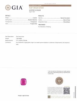 Incredible GIA Certified 1.53 Ct Natural Ruby