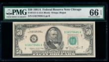 1981A $50 Chicago FRN PMG 66EPQ