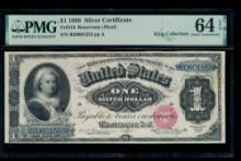 1886 $1 Martha Washington Silver Certificate PMG 64EPQ