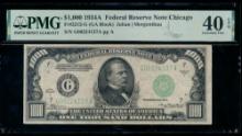 1934A $1000 Chicago FRN PMG 40EPQ