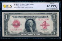 1923 $1 Legal Tender Note PCGS 65PPQ