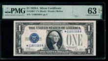 1928A $1 STAR Silver Certificate PMG 63EPQ