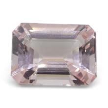 GIA Certified VVs1 Natural 5.8 Ct Morganite