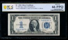 1934 $1 Silver Certificate PCGS 66PPQ