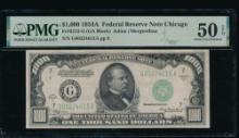 1934A $1000 Chicago FRN PMG 50EPQ