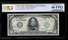 1934A $1000 Chicago FRN PCGS 40PPQ