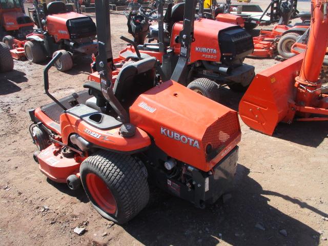 KUBOTA ZD221-48 ZERO TURN MOWER,