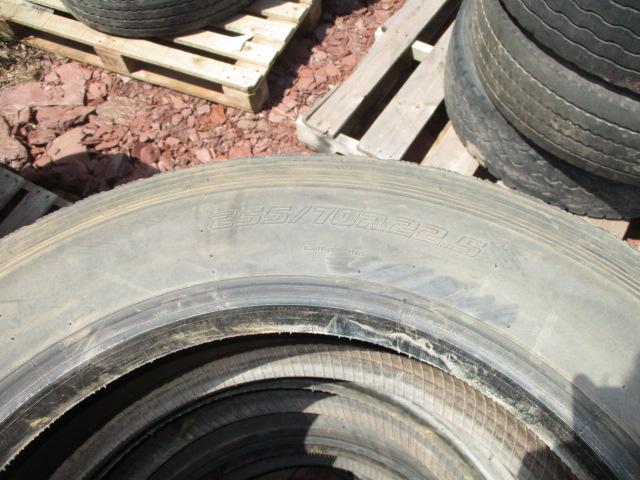 255/70 R 22.5 set of 4 tires