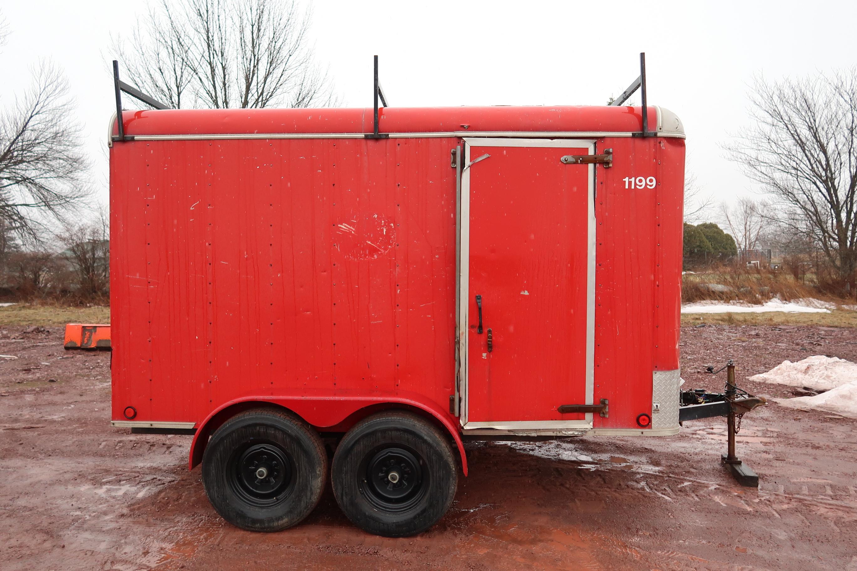 2003 Kristi Enclosed Trailer W/TITLE