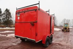 2003 Kristi Enclosed Trailer W/TITLE