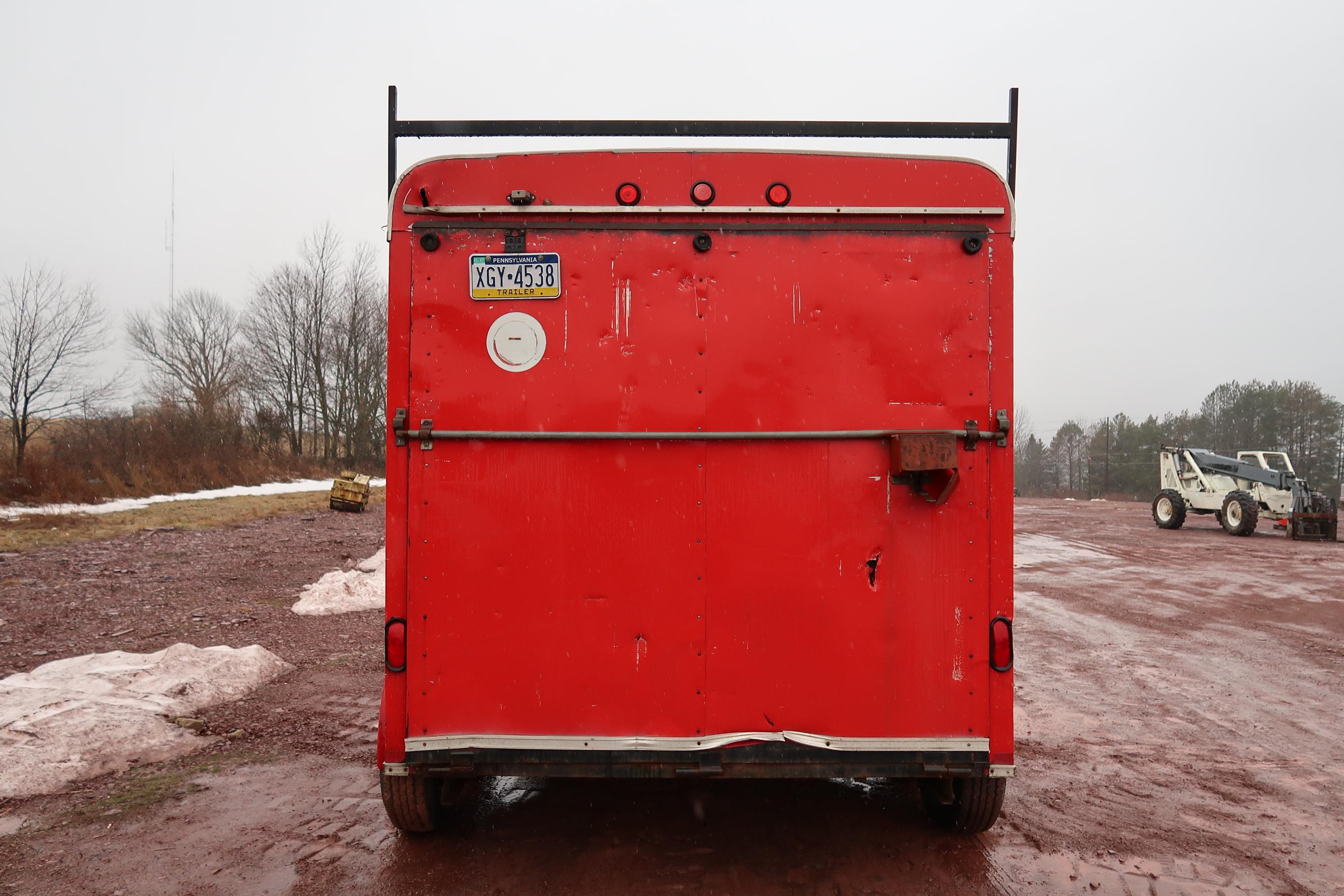 2003 Kristi Enclosed Trailer W/TITLE