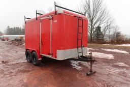 2003 Kristi Enclosed Trailer W/TITLE