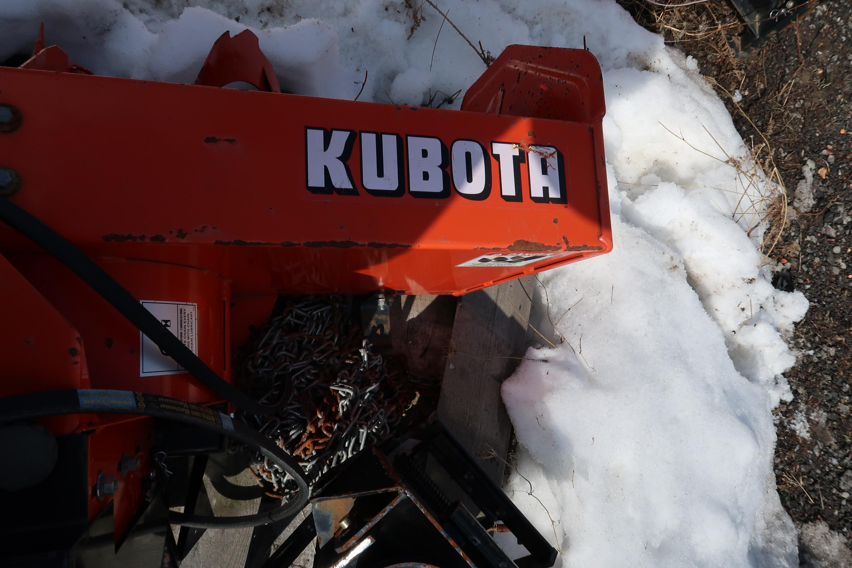 KUBOTA TG2746 SNOWBLOWER