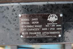2022 BRAND NEW BLUE DIAMOND 314123 PALLET FORKS