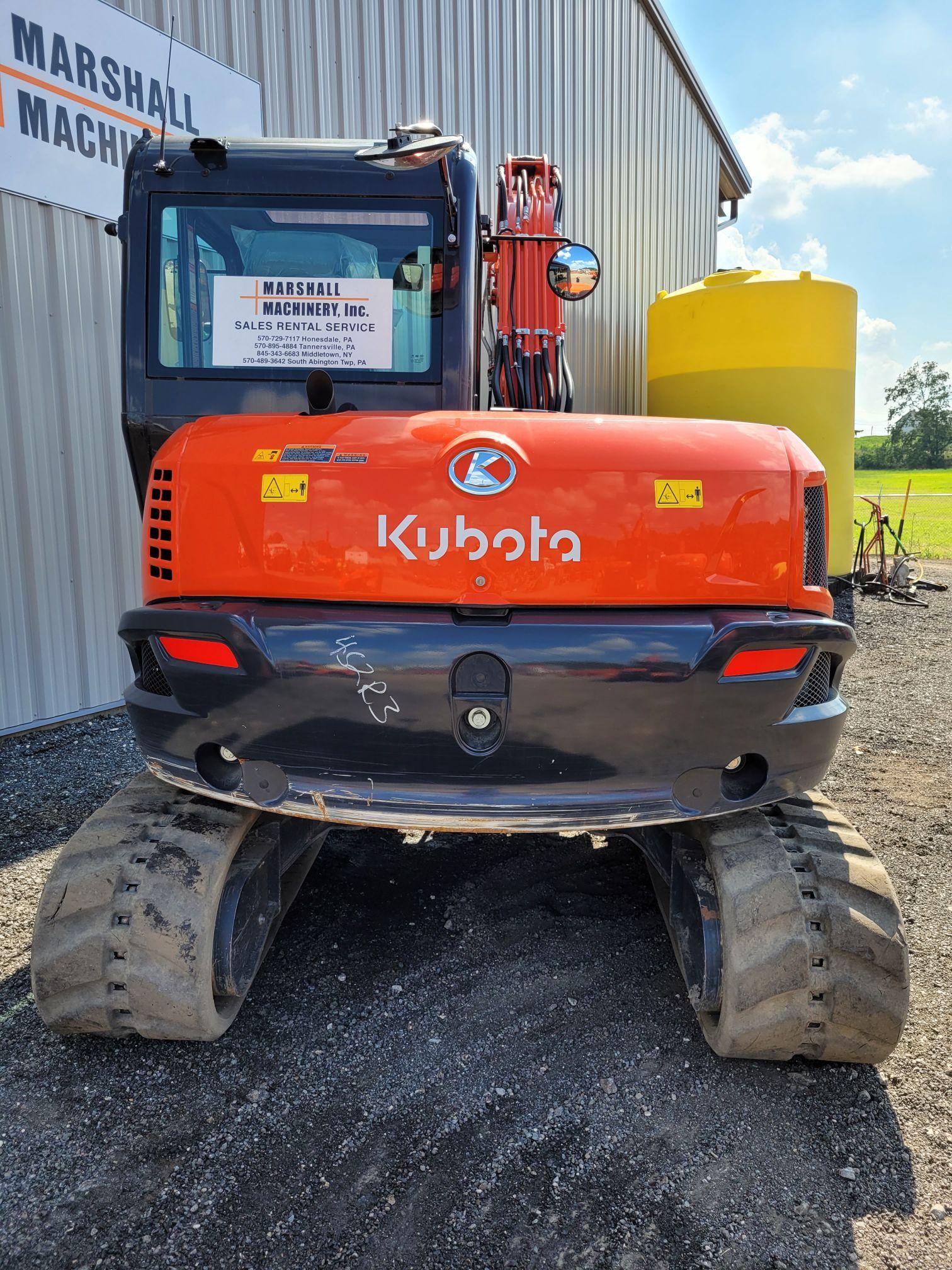 2021 KUBOTA KX080-4S2R3 EXCAVATOR