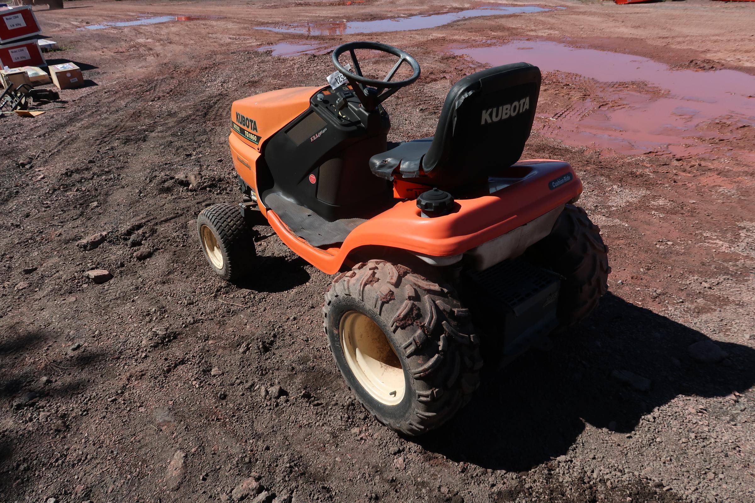 Kubota TG1860 Lawn Tractor