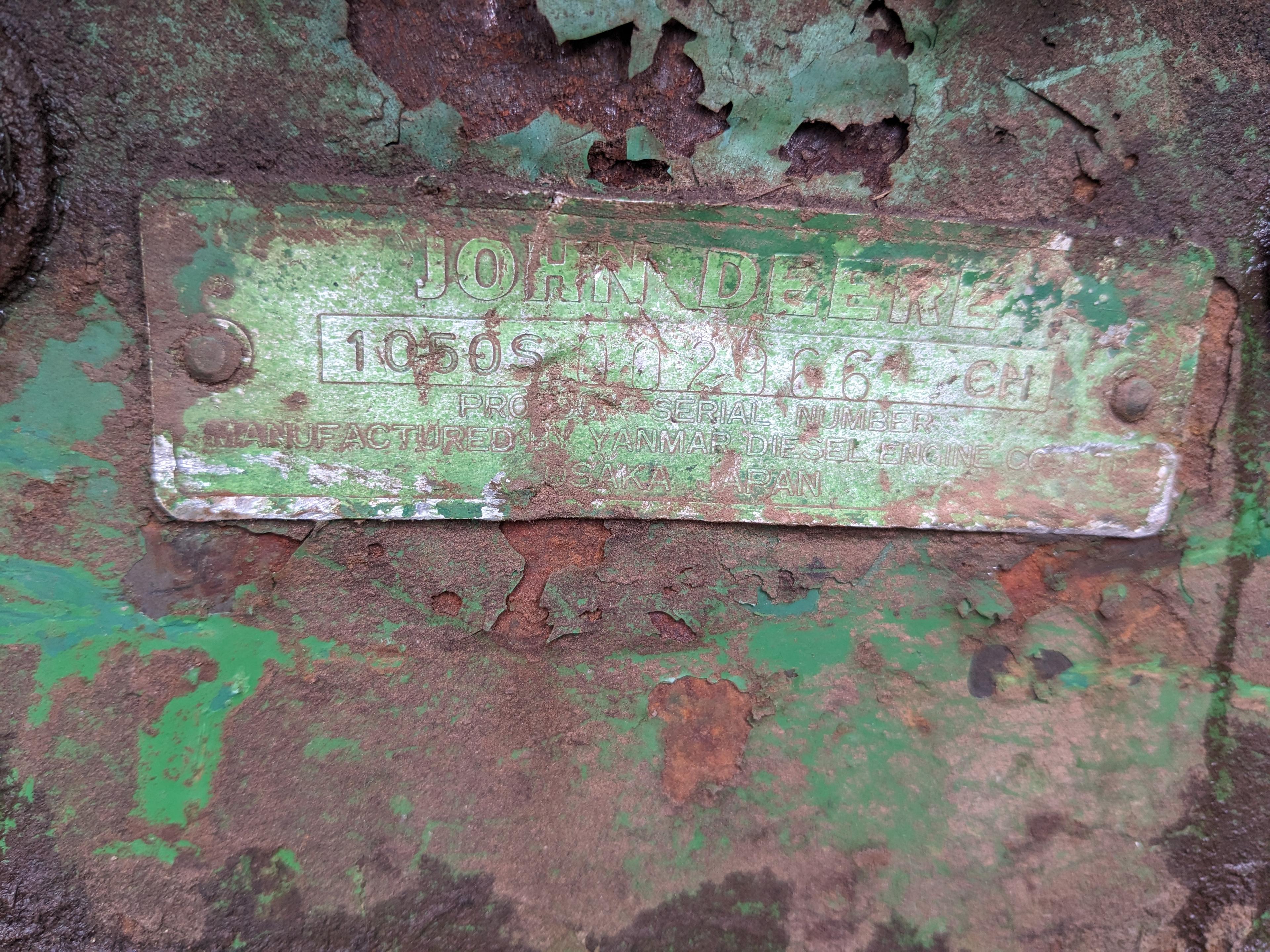 1982 JOHN DEERE 1050 TRACTOR