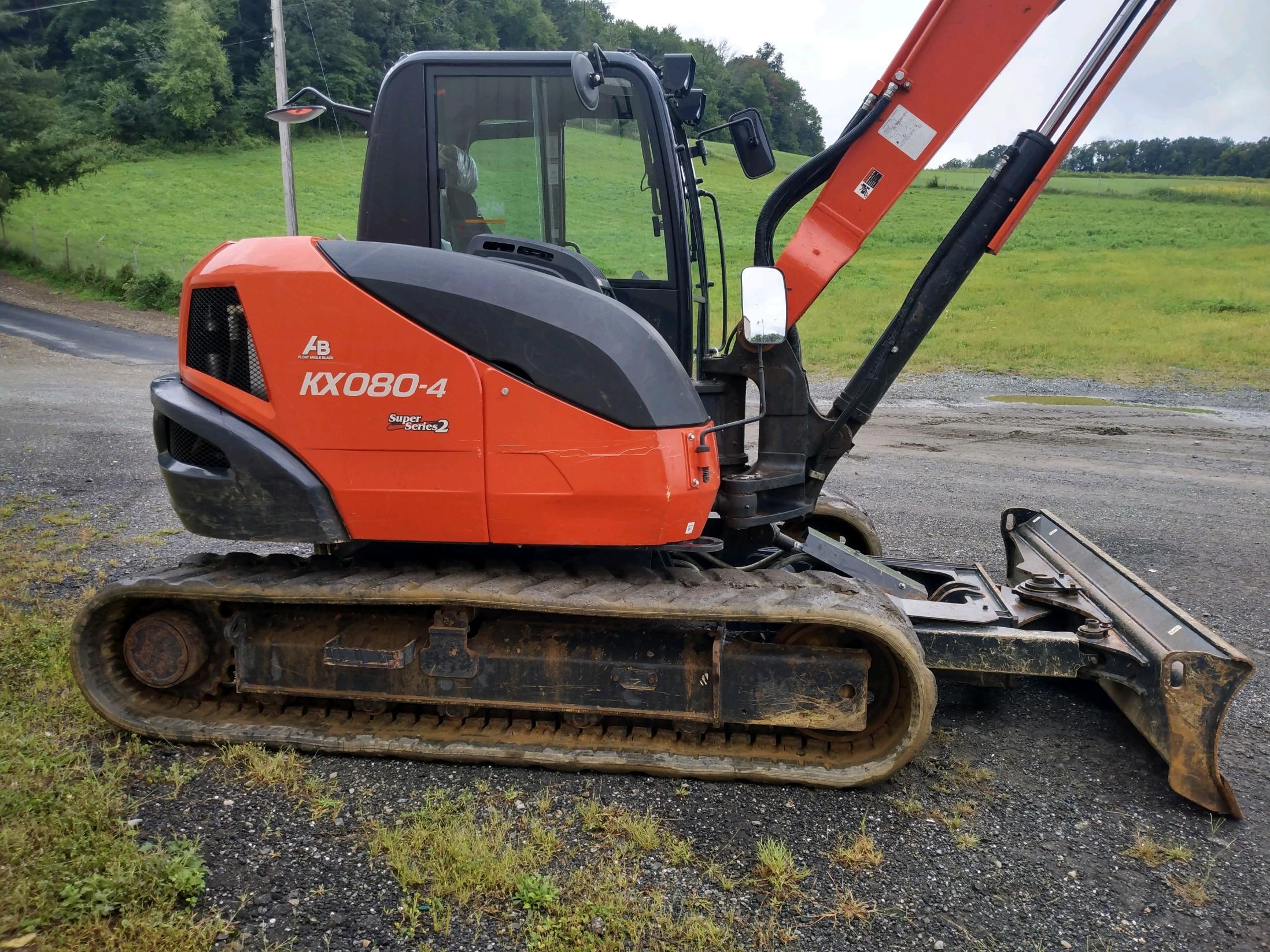 2021 KUBOTA KX080-4S2R3A EXCAVATOR