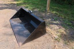 66 in. Skid Steer Bucket With Single Blade