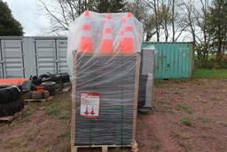 Unused 2024 Qty of 250 Safety Highway Cones